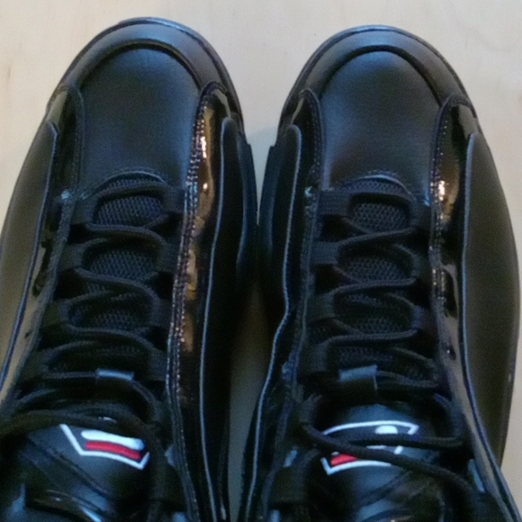 Sold***FILA-Grant Hill sneakers..Black w/red & white, size 12 (25th anniversary) - Picture 7 of 9